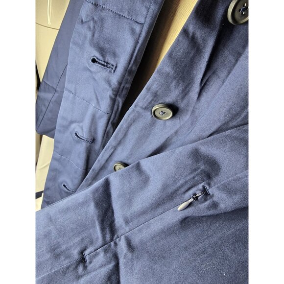 Away The Utility Jacket Size LARGE Navy Blue Nwt Travel Jacket- $375 RETAIL - Picture 9 of 14